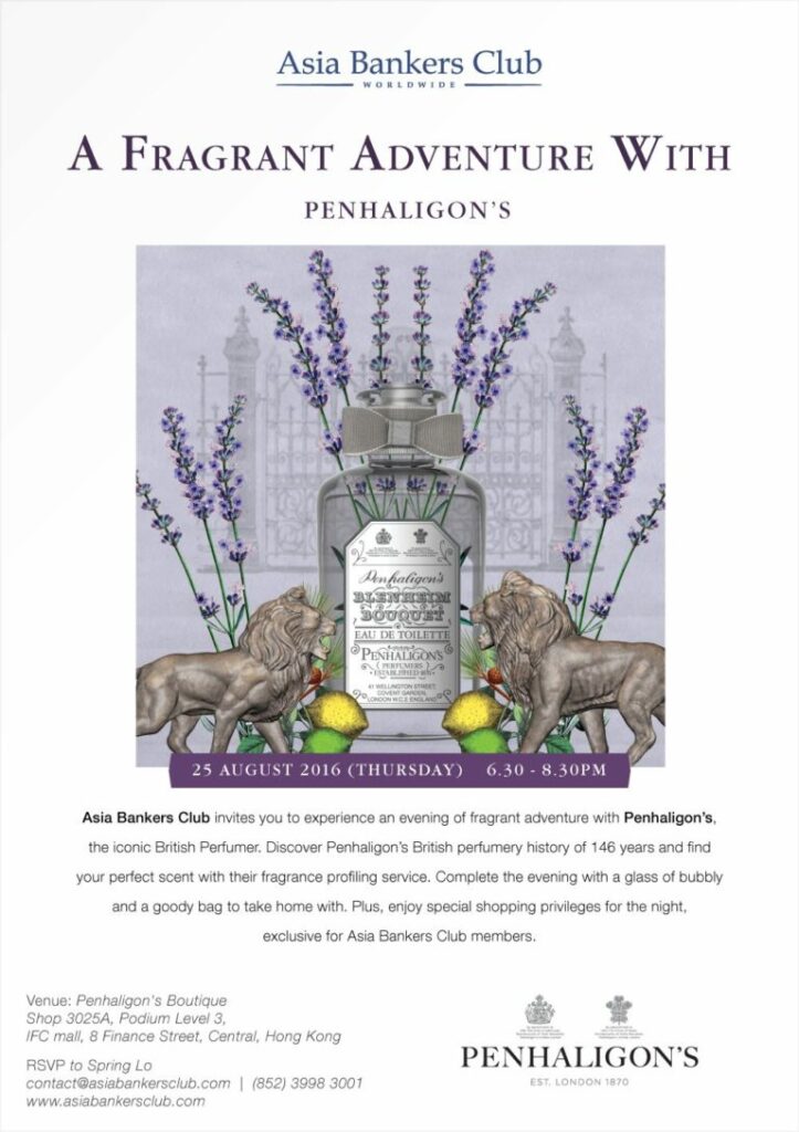 A FRAGRANT ADVENTURE WITH PENHALIGON’S