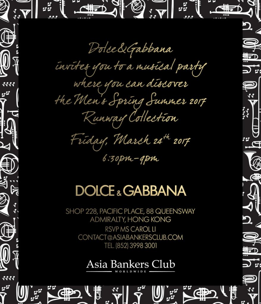 Dolce&Gabbana Musical Party