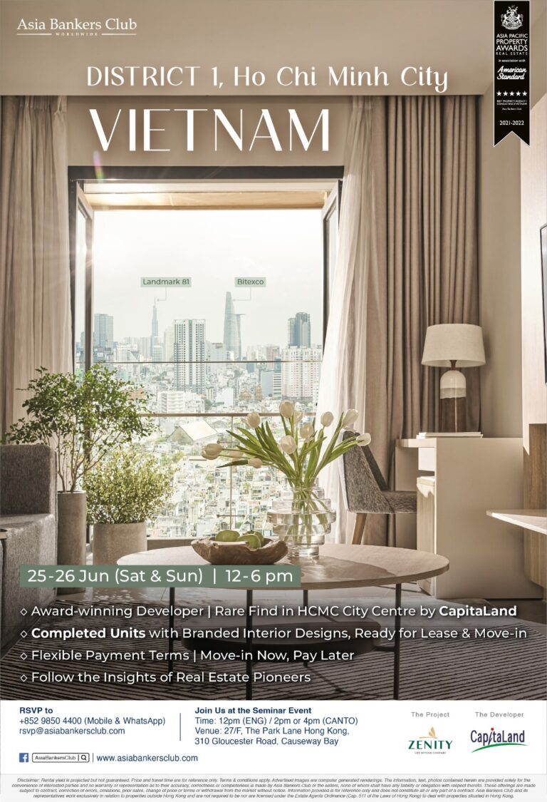 Featured Event - Zenity, Riverside Living to Calm Your Inner-self in Ho Chi Minh City District 1