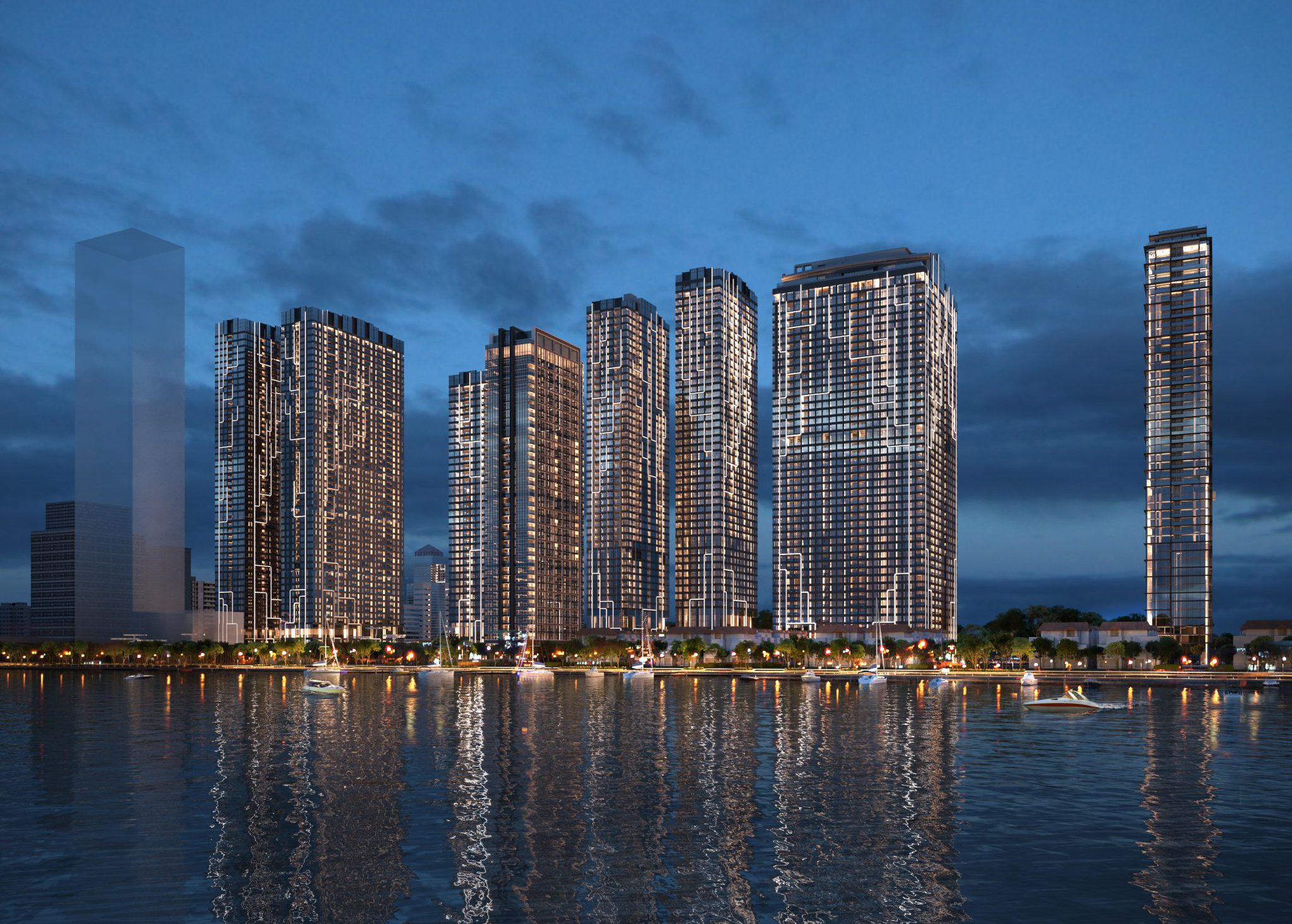 Grand Marina Saigon Night