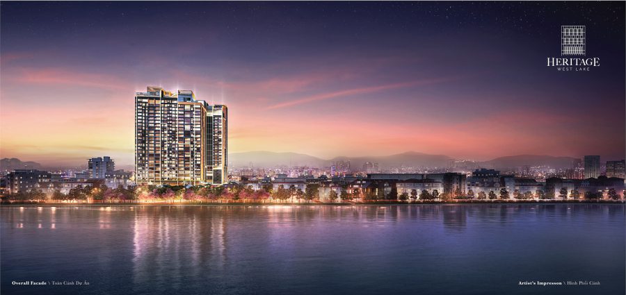 Heritage West Lake Birdeye View