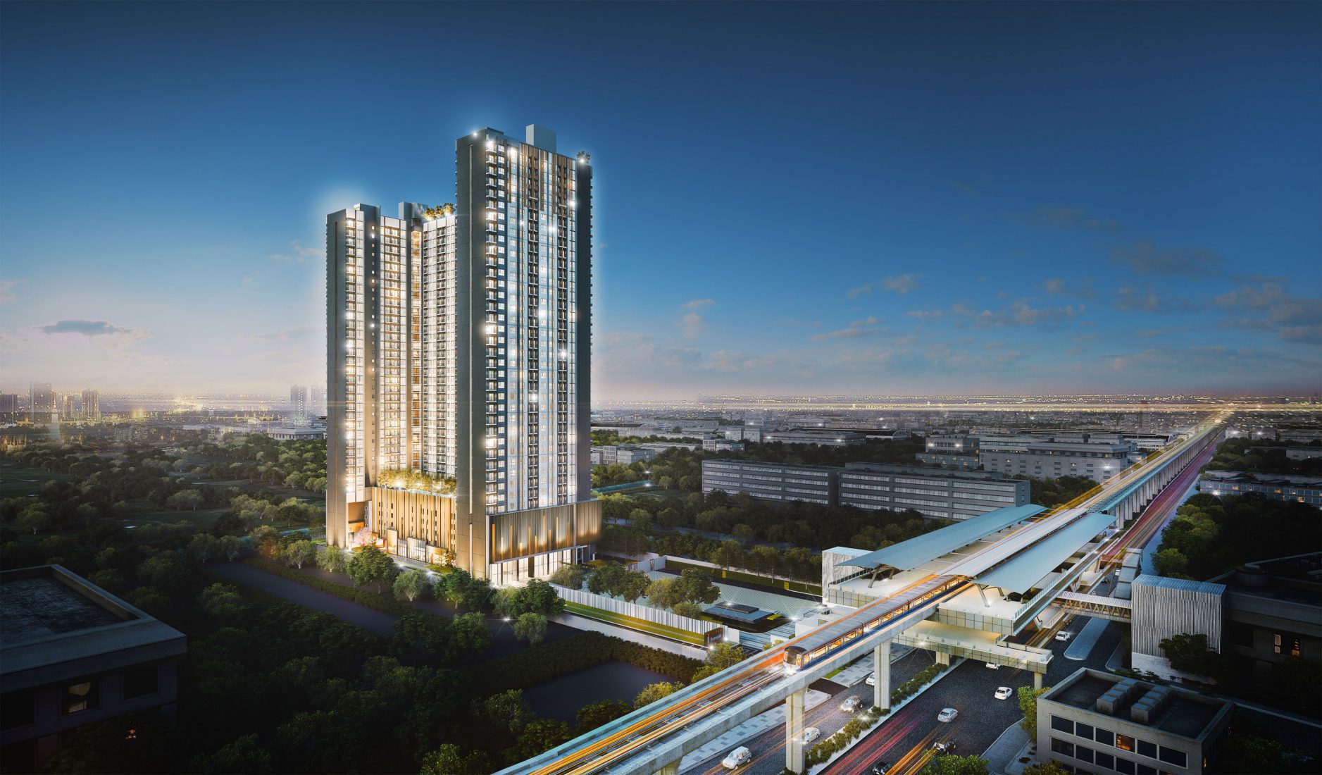 Kensington Sukhumvit-Thepharak Condo Bangkok by Origin | Asia Bankers Club
