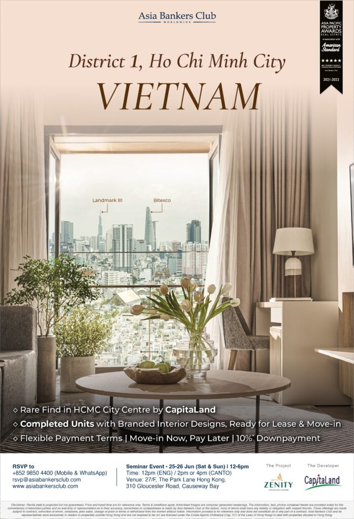 Zenity, Riverside Living to Calm Your Inner-self in Ho Chi Minh City District 1
