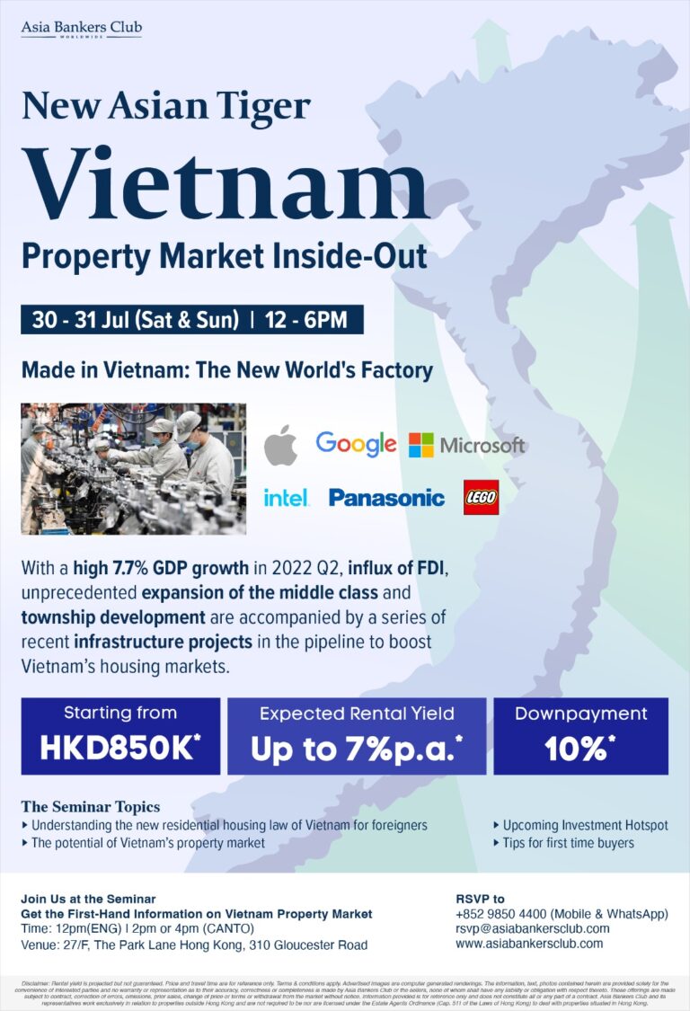 Featured Event - [Vietnam Property Seminar] The Rise of Asia's New Tiger