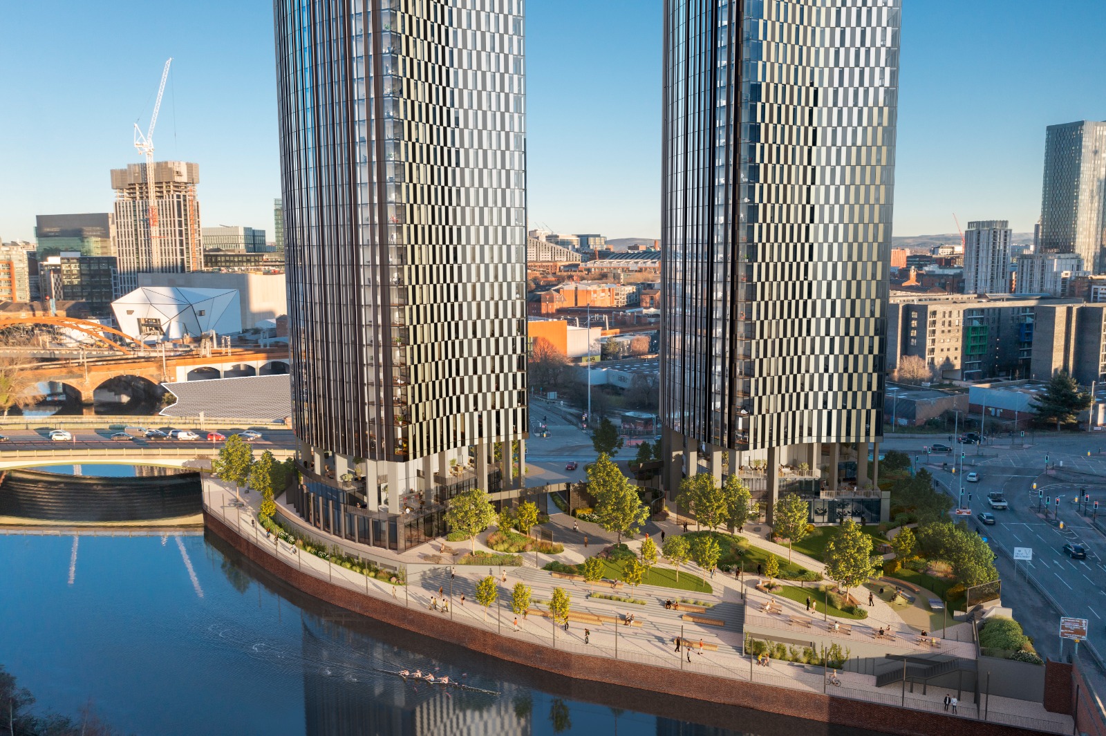 Vista River Gardens @ Trinity Island in Manchester M3, United Kingdom | Asia Bankers Club