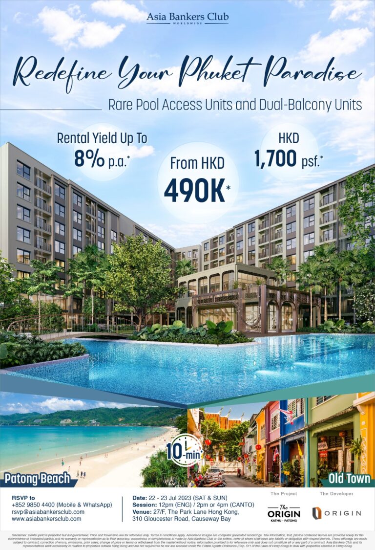 Featured Event - The Origin Kathu-Patong - Invest in Freehold Condos in Phuket, Thailand