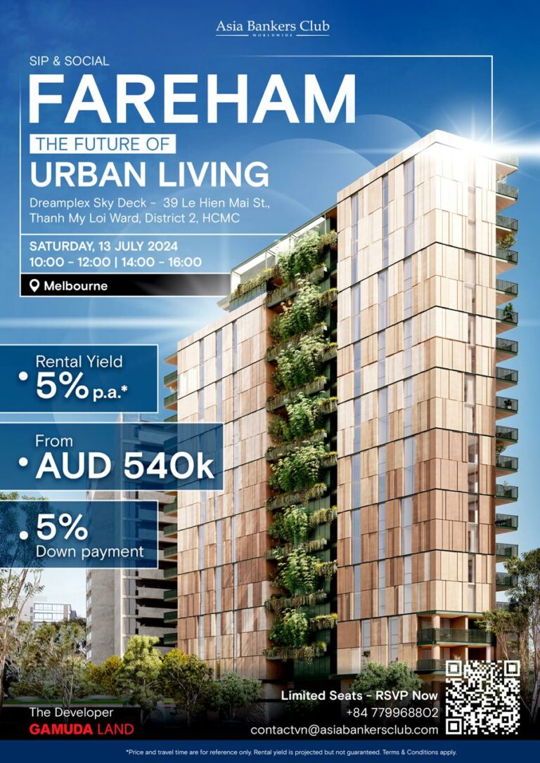 Featured Event - Melbourne Sip & Social: Invest in Fareham - The Next Urban Living