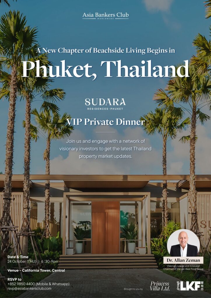 [VIP Private Dinner] Unlocking Phuket Beachside Investments – Sundara