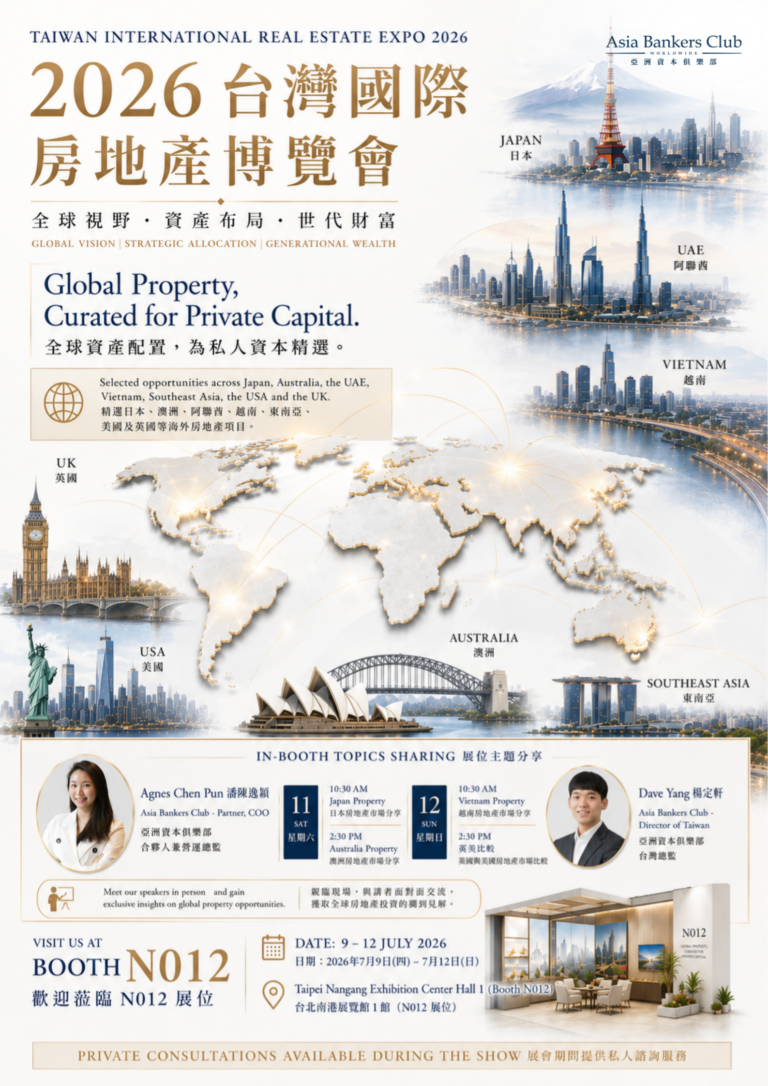 Featured Event - 2026 Taiwan International Real Estate Expo | 2026 台灣國際房地產博覽會
